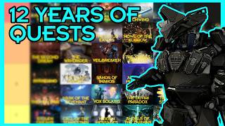 Ranking Every Single Quest in Warframe