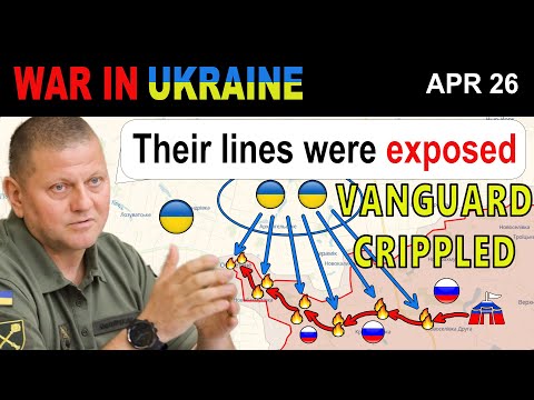 26 Apr: Ukrainians Hit Overextended Russian Logistics to Undermine the Offensive