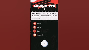 MINING T20 #20 | miningexam