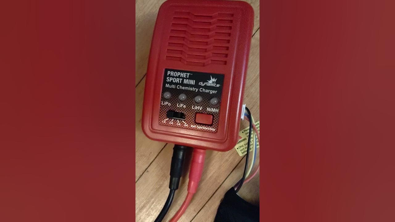Steps of Charging A Lipo Battery With Prophet Sport Mini - YouTube