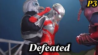 [Superheroine highlight] Ultrawoman Hypermommy vs. Orc Heroine Defeated #Superheroines #powerrangers