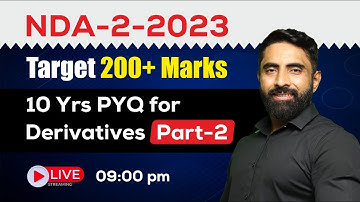 NDA 2 2023 || 10 year PYQs on Differentiation || How to START NDA 2 2023 Preparation ||