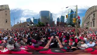 360 Celebration of Toronto Raptors Win 2019 (part 2)