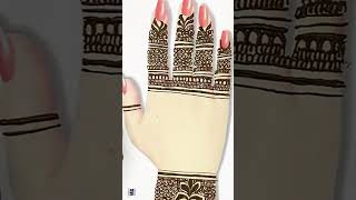 Stylish fingers mehndi design shorts youtubeshorts