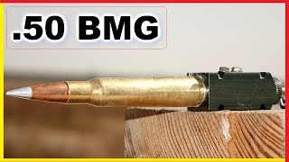 .50 BMG Shell exploding OUTSIDE a gun - What Happens?