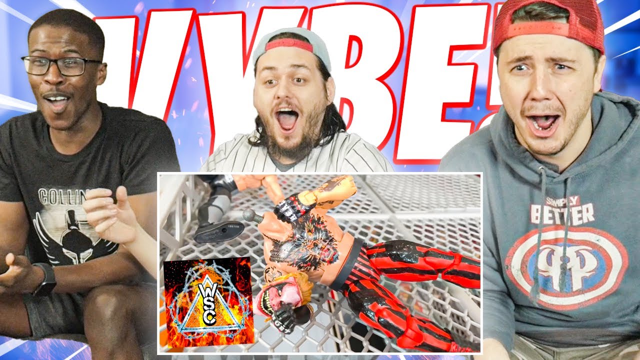 Реакция VYBE на фигурку WWE от создателя сцены WSC. О, боже мой!