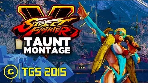 Street Fighter V - Taunt Montage