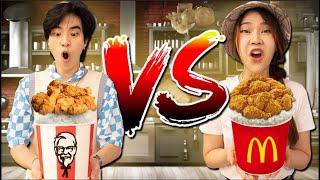 แข่งทำข้าวอบ KFC vs McDonald