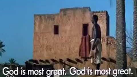 Bilal(RA) Giving the 1st call to prayer(Azan). Very heart touching😭😍. The Message Movie.