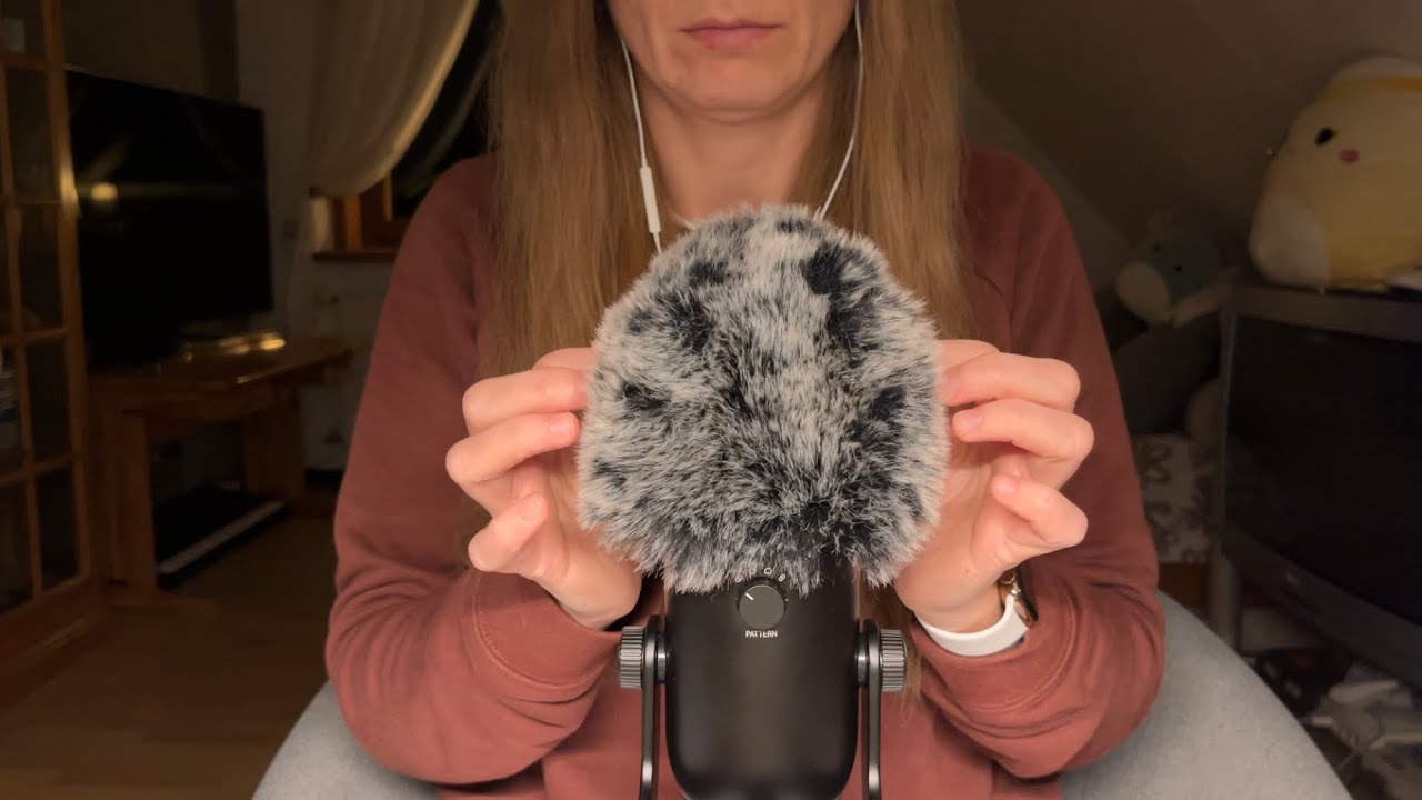 ASMR Scratching Fluffy Mic - Head Massage | No Talking - YouTube