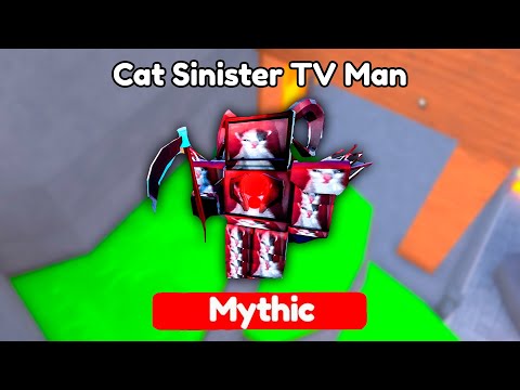 видео: 😱 I GOT NEW CAT SINISTER TV MAN! ☠️ Toilet Tower Defense