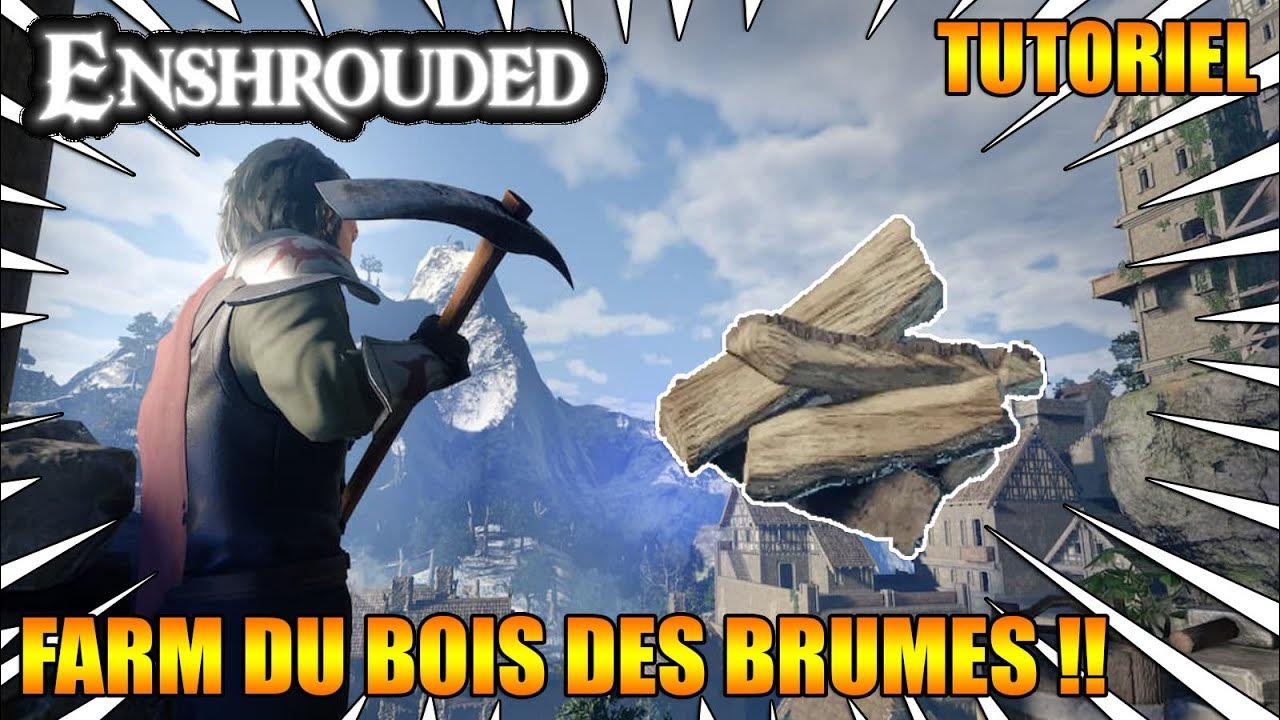 ENSHROUDED COMMENT ET OÙ RÉCOLTER DU BOIS DES BRUMES !! YouTube