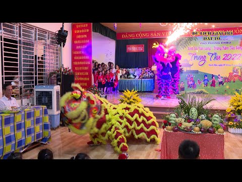 Video Múa lân phun lửa, múa lân trung thu hay nhất 2022 - youtube