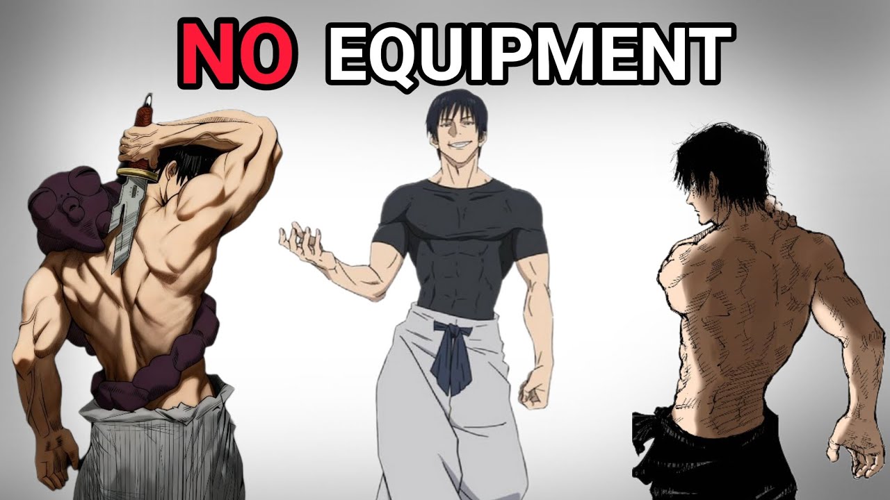 How can you build a body like Toji, ANIME LEVEL PHYSIQUE (IN HOME) 🔥🔥💪🏻