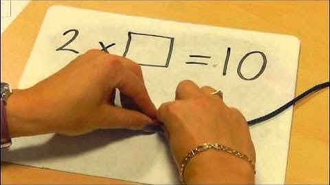 Year 2 Multiplication - finding a missing number