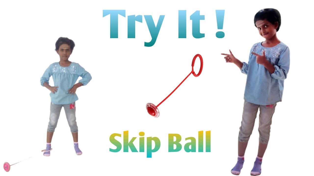 Ring In A Leg To Skip Ball, Jump Ropes Sports Swing Ball & Dance Flash