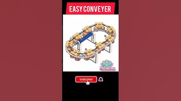 Conveyer mechanism #automobile #mechanicwork #solidworks #caddesign #3ddesign #hub #engineering