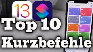 Die 10 besten Kurzbefehle / Siri Shortcuts für iOS 13 | Shortcuts kostenlos herunterladen | Deutsch