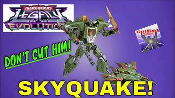 Transformers Legacy Evolution Skyquake (DO NOT Cut Him) - GotBot True Review NUMBER 1072