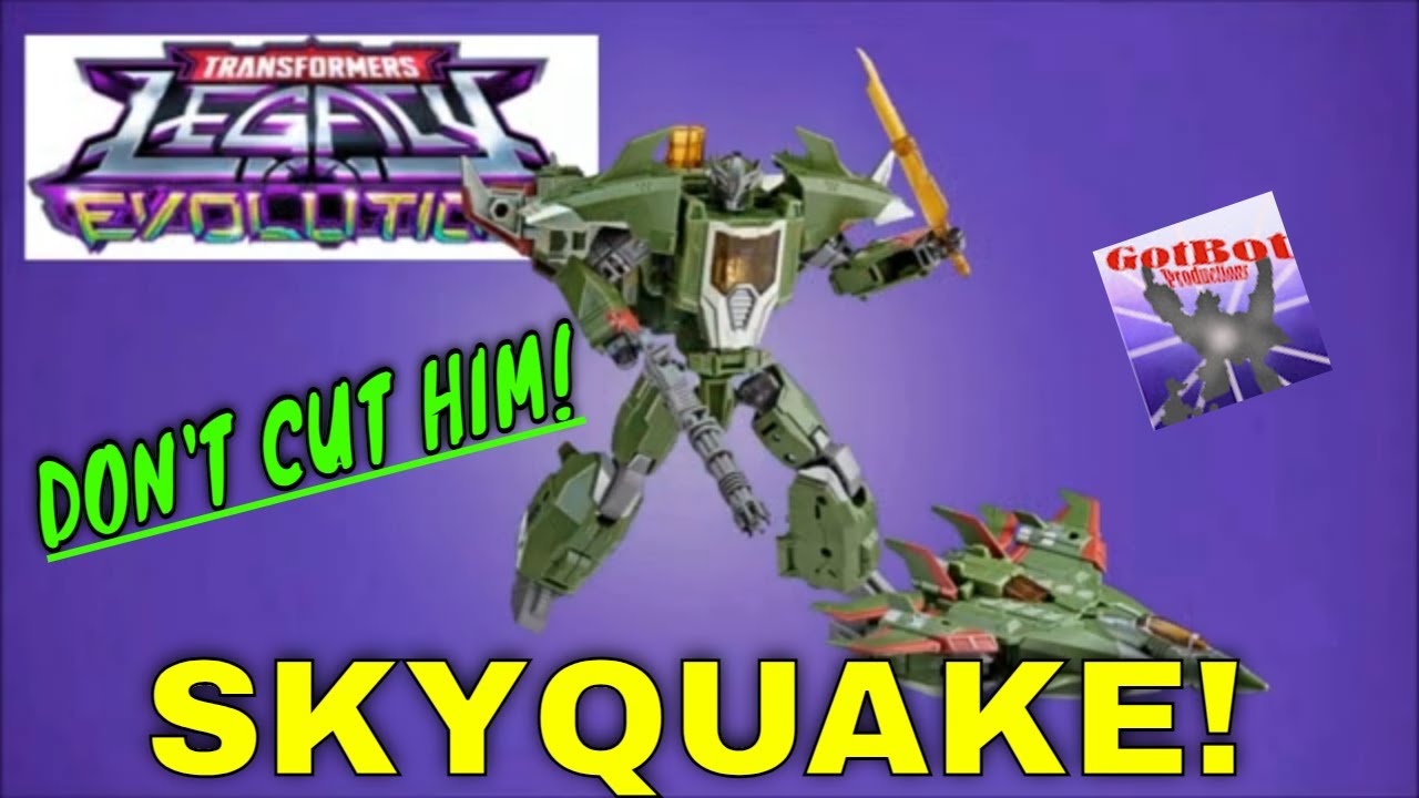 Transformers Legacy Evolution Skyquake (DO NOT Cut Him) - GotBot True Review NUMBER 1072
