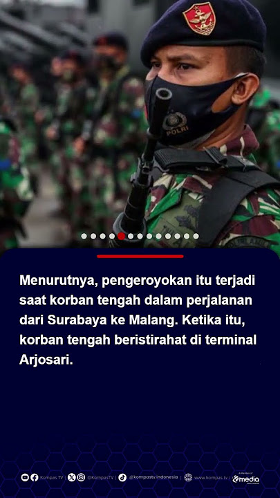 Anggota TNI AL Dikeroyok di Terminal Arjosari Malang, Korban Luka Parah Harus Dioperasi #short