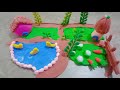 Beautiful Clay Village Creation#Satisfying Mini Village #ArtColorful Mini Village# Craft | Easy
