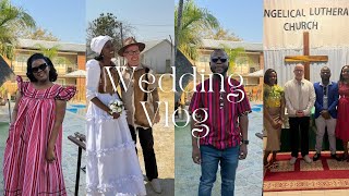 VLOG: OUR FIRST INTERRACIAL WEDDING | DAMARA/ OSHIWAMBO  POLISH WEDDING 
