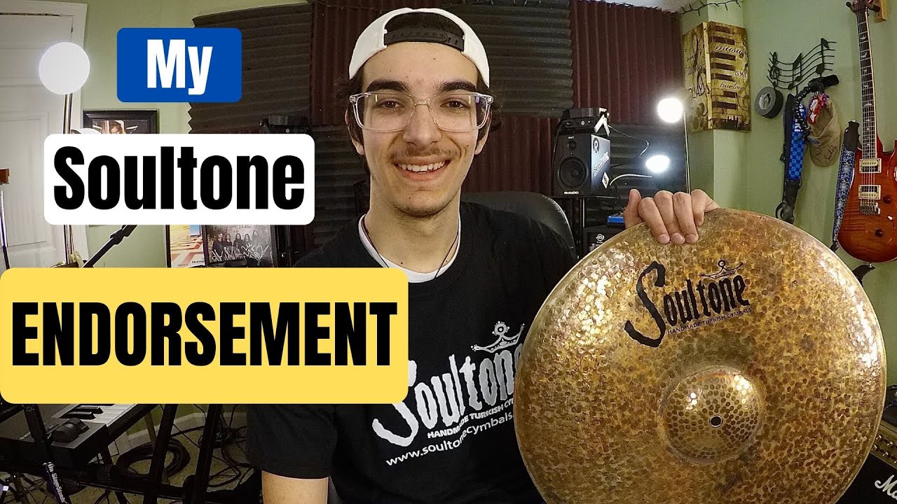 My Soultone Cymbals ENDORSEMENT!!! YouTube