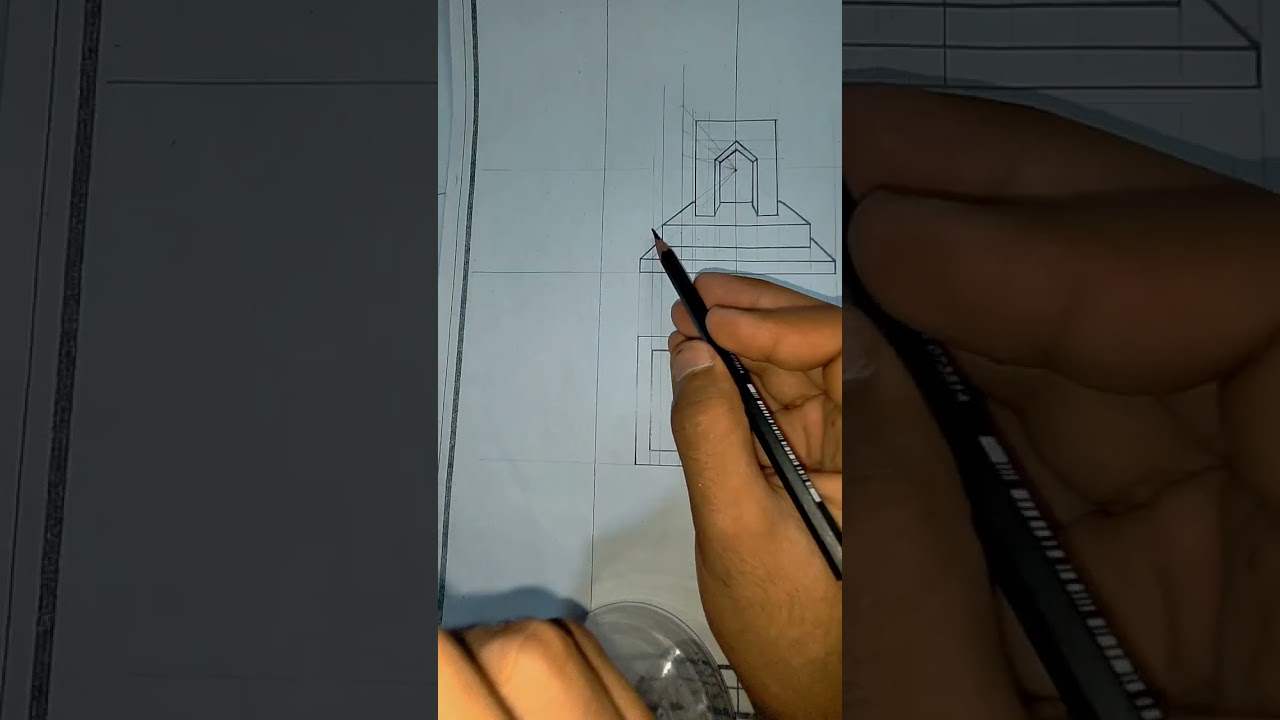 الجزء الثاني شرح افكار المنظور الوجهي وال3نقط والظل