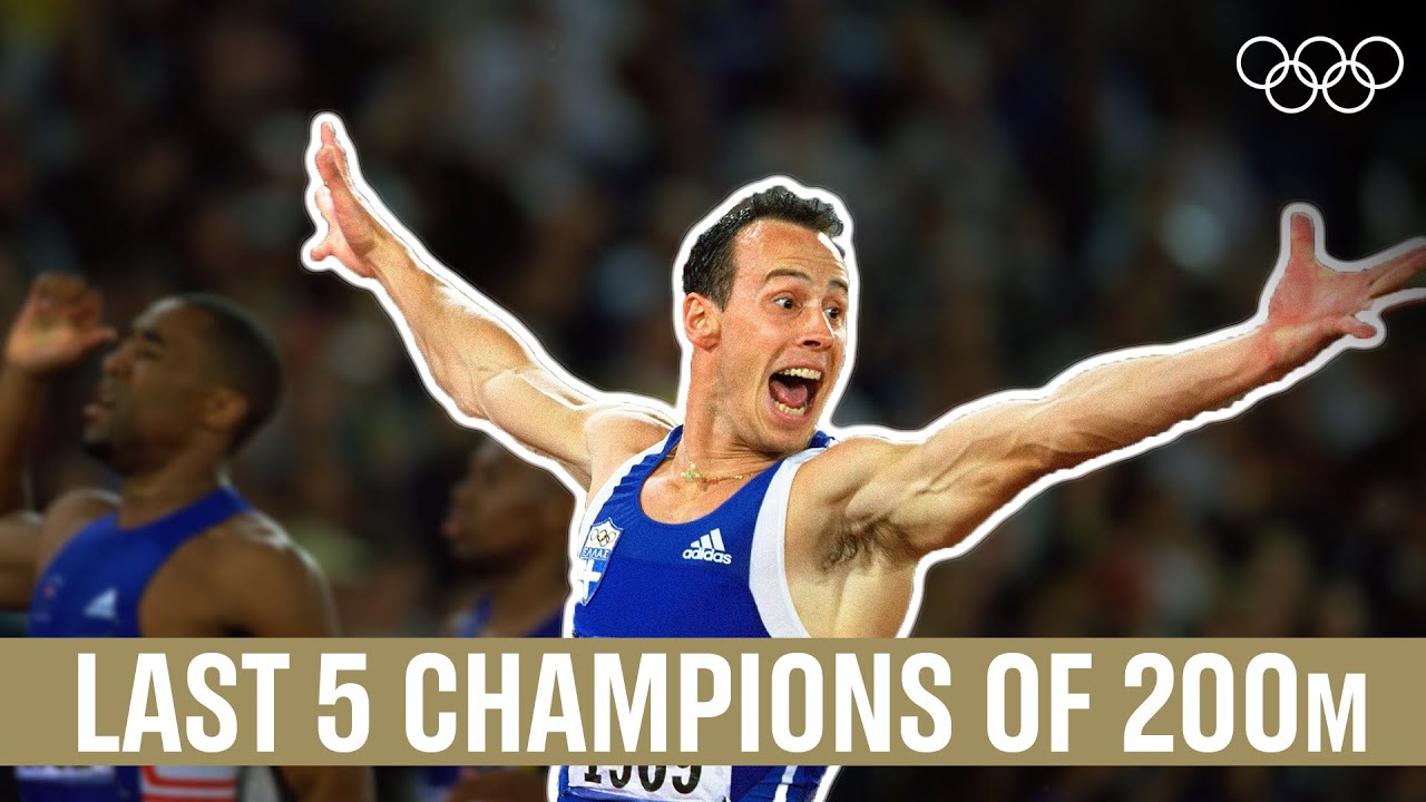 Men's 200m 🏃‍♂️ Last 5 Champions!