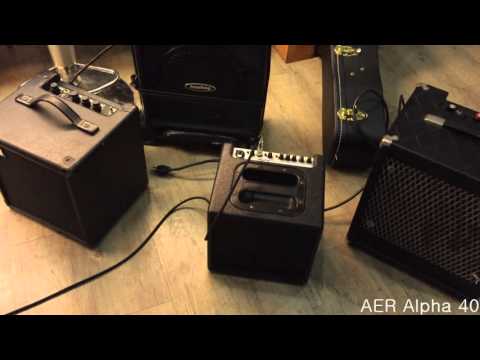 Henriksen, Polytone, AER Jazz Amp Comparison