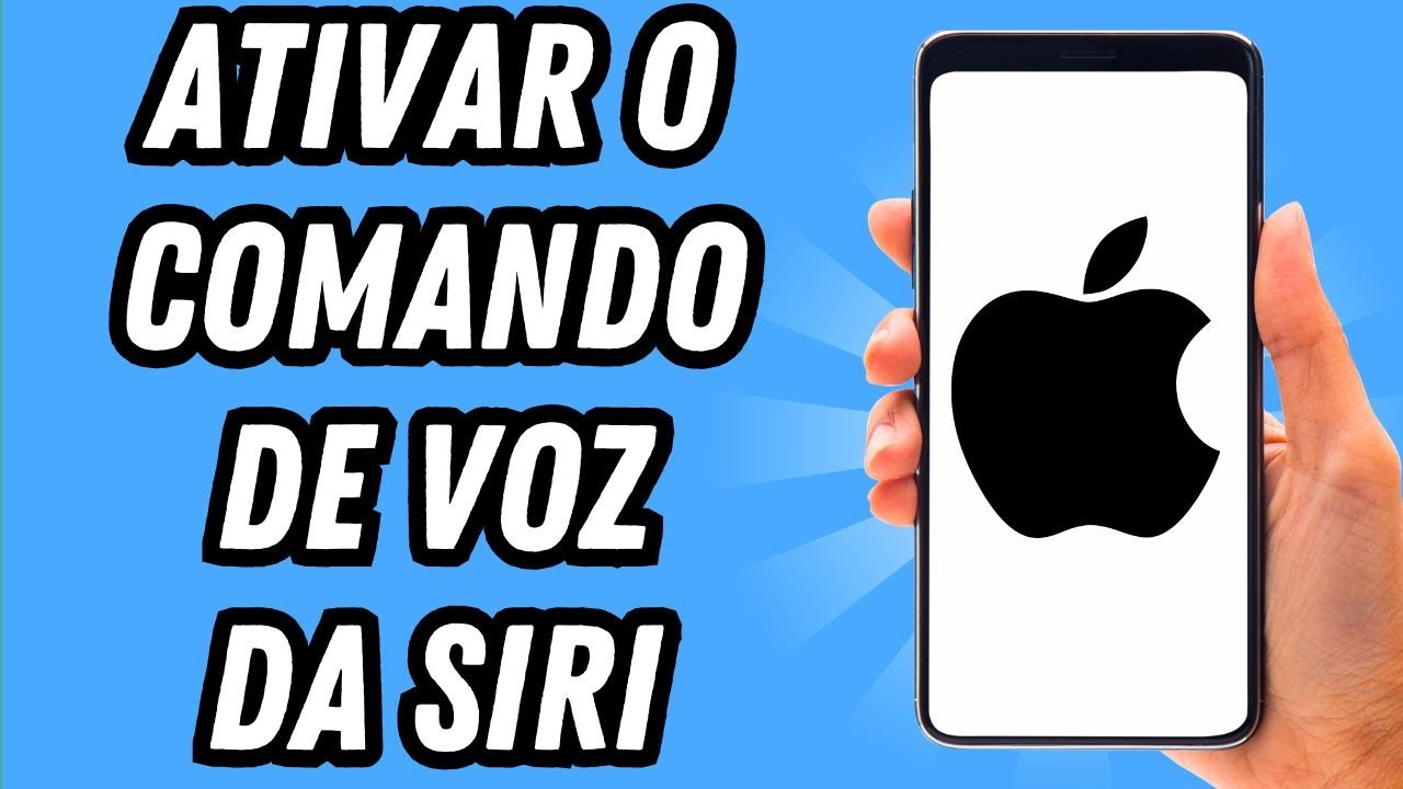Como ativar o comando de voz da Siri no iPhone (GUIA COMPLETO) - YouTube