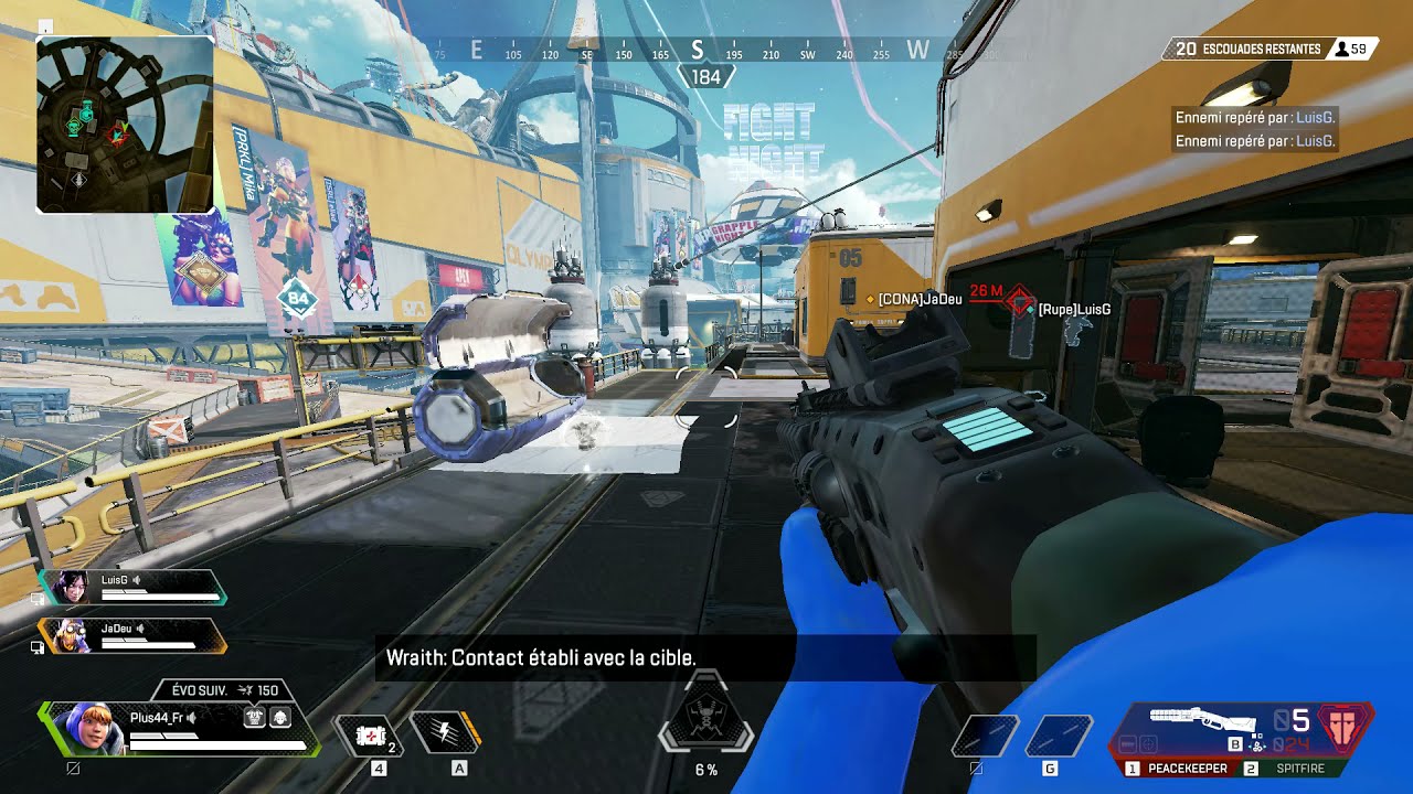 Apex Legens Wattson Triple kill leader de frags