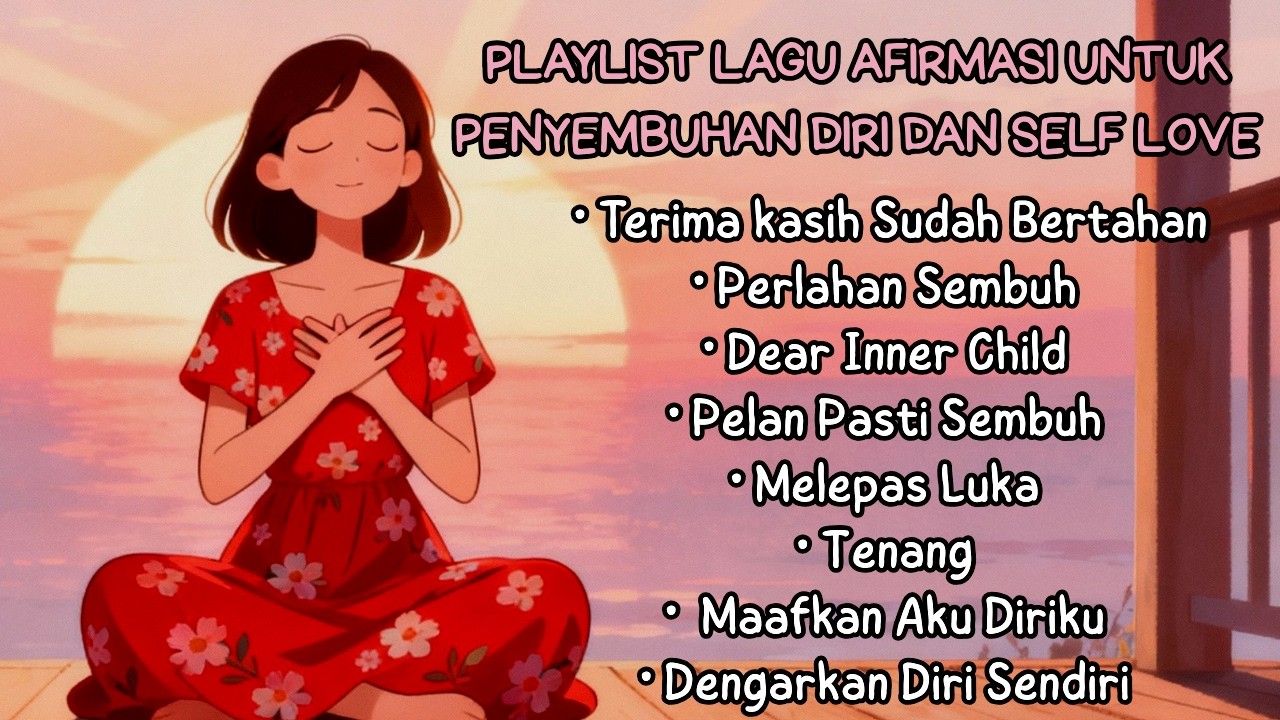 (1 JAM) Playlist Self Healing, Lagu Afirmasi Positif Untuk Penyembuhan Diri & Keseimbangan Emosi 14