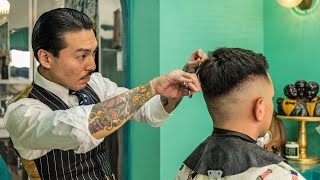 💈 Fade Haircut by Underrated Stylish Barber in Tokyo, Japan (ASMR) | Unique Barbershop Design by Yes Plz ASMR 15,261 views 2 weeks ago 39 minutes