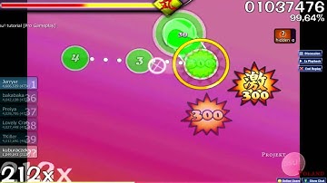 osu! kuburaczek - Peter Lambert - osu! tutorial [Pro Gameplay]