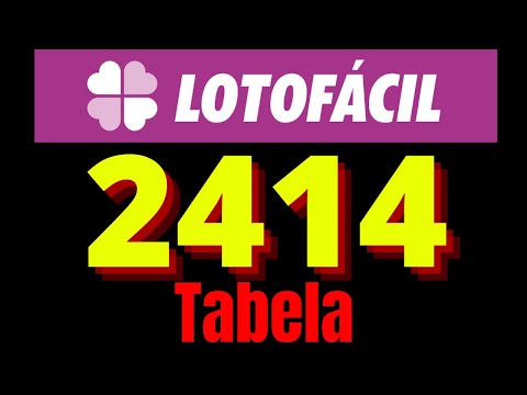 Lotofácil 2414 e resultado da Lotofacil 2413