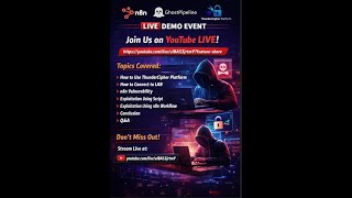 GhostPipeline | n8n (CVE-2025-68613) | ThunderCipher #cybersecurity