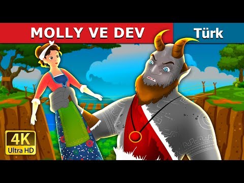 MOLLY VE DEV | Molly and The Giant Story in Turkish | @TurkiyaFairyTales