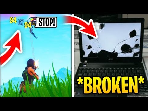 My BESTFRIEND *DESTROYED* His PC After I Beat Him In 1v1.. (Fortnite)