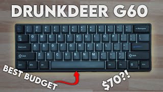 The Best Budget Hall Effect Keyboard | DrunkDeer G60 Review
