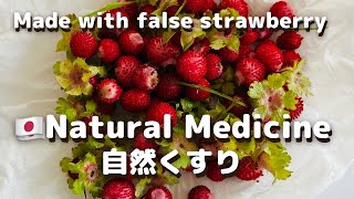 Natural Medicine   (An ointment for insect bits）ヘビいちごで作る虫刺され薬 by Wagokoro 60 views 1 year ago 1 minute