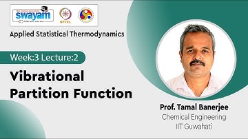 Lec 9: Vibrational Partition Function