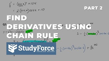 Chain Rule with Trig. Functions | Derivatives (Part 2)