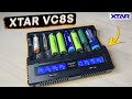 XTAR VC8S 👈 умное зарядное устройство для Li-ion и Ni-MH аккумуляторов