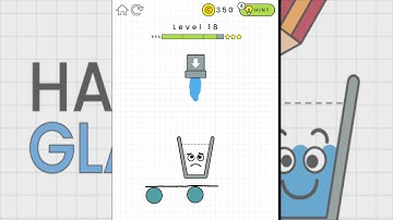 Happy Glass Part 1 - Draw and Fill It Up! Levels 1-26 puzzle game video