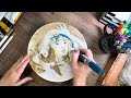 Painting Stevie Nicks on a Tambourine - part 2 of 4 ￼