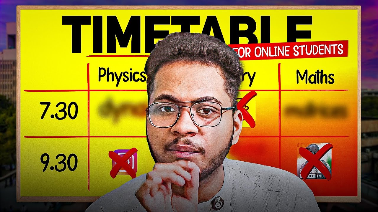 ⚠️ Best Timetable for All Online Students ‼️