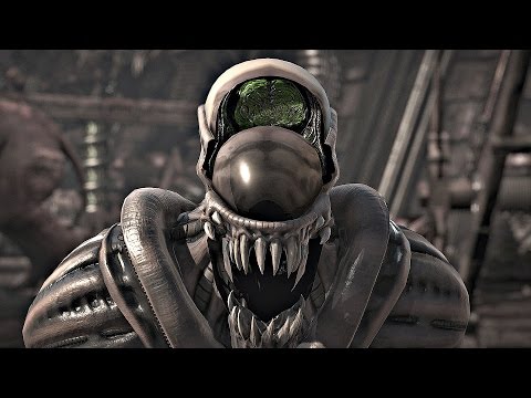 Mortal Kombat X - All Fatalities on Alien