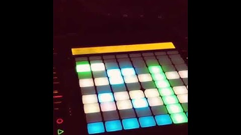 Ableton push and moog little phatty